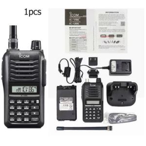 วิทยุสื่อสาร ICOM รุ่น IC-V86 ย่าน 136-174 Mhz. อุปกรณ์แท้ครบชุด เครื่องถูกต้องตามกฎหมาย รับประกัน 1ปี