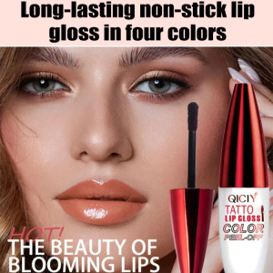 🫦Red Tube Tear-Off Lip Glaze Lip Mask Matte Matte Red Lips Long-Lasting and Non-fading Moisturizing Lip Mask Lip Gloss持久不沾杯四色撕拉唇彩