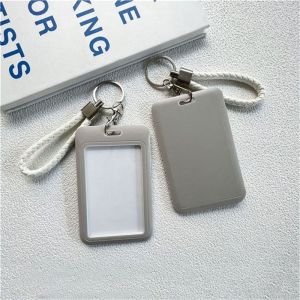 SWEET School Supplies Office Key Chain Credit Card Business Work Card Badge Holders ID Card Holders Bus Card Cover ID Card Protective