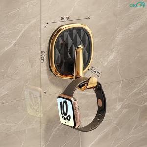 [OKLIFE. SG]Heavy Duty Self-Adhesive Wall Hook Drill-Free Waterproof Sticky Hanger Multicolor Decorative Hook