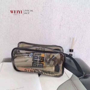 Weiyi PVC001 Tas Rias/Tas travel/Travel pouch/Tas Makeup Tempat Makeup/Pouch Makeup/ Kotak makeup Bahan PVC Kualitas Premium