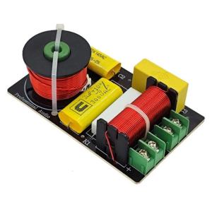 Speaker Crossover Sounds Control Magenta 2 Speaker Crossover High-Fidelities Speaker Crossover 200W Durable for Home DIY