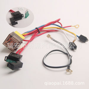 12V/24V Car wiring harness for horn modification air horn wiring harness snail horn waterproof relay one-to-one connection 2