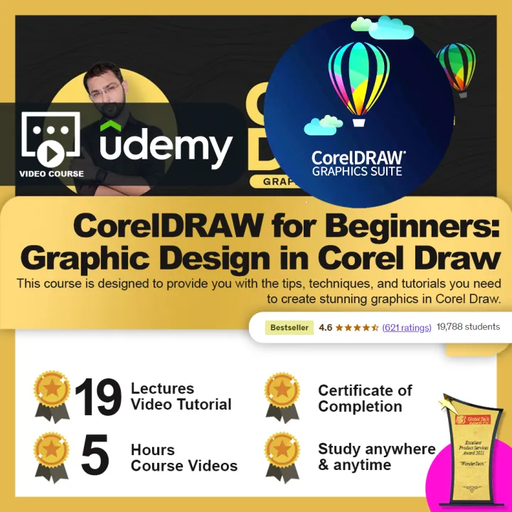 [Video Course] CorelDRAW for Beginners: Graphic Design in Corel Draw ...