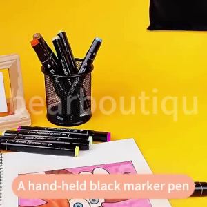 24/36/48/60/80 Colors Marker Touch Markers Pen High Pen Coloring Set Art Supplies