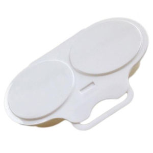 【Comfortable House】 COD Kitchen Microwave Oven Round Shape Egg Steamer Cooking Mold Egg Poacher Egg Tool