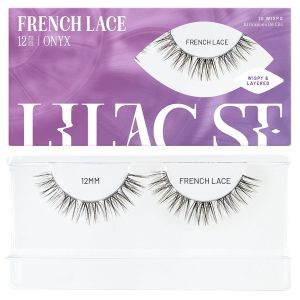 Lilac St - French Lace Glamorous Faux Eyelash Clusters (12mm) - Delicate & Wispy - DIY Lash Extension Wisps - Lightweight & Lifelike - Korean Silk - Lasts 10 Days - Cruelty Free Vegan - 10 Lashes