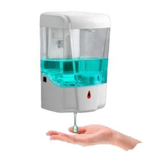 BEBA 700ML Automatic Liquid Soap Dispenser Touchless Spray/lotion Bottle Hand Soap Dispenser Smart Sensor Wall Mounted Induction Hand Sanitizer Machine Bathroom