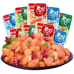 Good taste house Konjac vegetarian Shrimp and Crayfish Spicy Konjac cool silk vegetarian spicy bar casual snack snacks