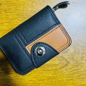 Fashion card holder bifold coin purses wallet for mensmagnetic clasp classic style with zipper