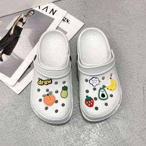 [Free Shipping] Non-Slip Summer Sandals 2025 New Model Thick-Soled Eva Beach Clogs For Couples Men And Women