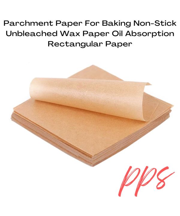 Kraft Parchment Paper For Baking NonStick Unbleached Wax Paper Oil