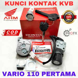 KUNCI KONTAK SET VARIO 110 LAMA VARIO 110 TECHNO HONDA KVB KUALITAS ORIGINAL ASLI AHM KONCI GEMBOK