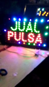 Lampu JUAL PULSA