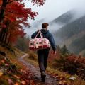 WEARY Foldable Quilted Gym Bag Large Capacity Floral Print Large Camping Bag High Quality Soft Travel Bag Camping. 