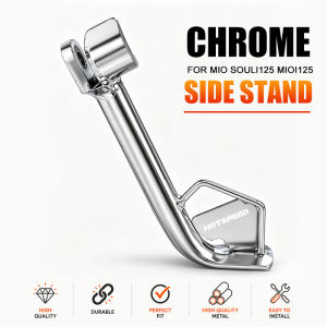 HOTSPEED Side Stand For Mio I125 Mio Soul I125 Chrome Alloy Steel Yamaha Motorcycle Accessories
