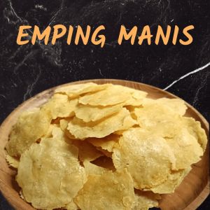 Emping Melinjo Asli Manis Mentah 250 Gram Siap Goreng