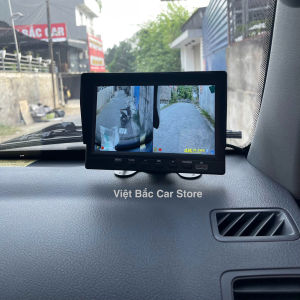 Cam hành trình TR05 plus chuyên dụng xe tải 12-24V xe khách màn 7 inch kèm 2 mắt hồng rời 15m - Việt Bắc Car Store