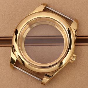 36mm/39mm Luxury Case Sapphire Glass Waterproof For NH35 NH36 NH38 4R36 Miyota 8215 Movement 28.5mm Dial Oyster style Watch Case