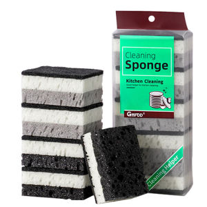 10Pcs Sponge Scouring Pad High Density Thicken Kitchen Dishwashing Cleaning Cloth Washing Eco Non-Scratch Non-Stick Oil