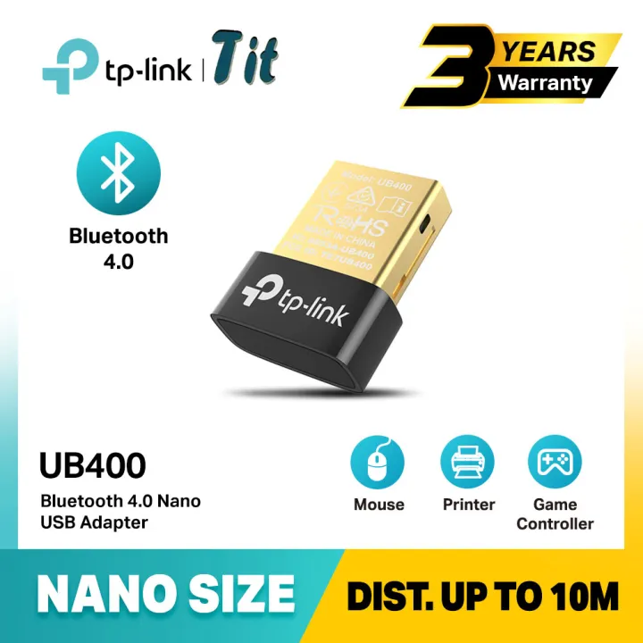 Tp-Link UB400 Bluetooth 4.0 Nano USB Adapter | Lazada