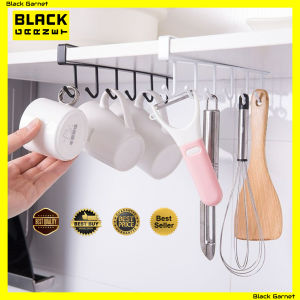 Gantungan Multifungsi Warna Hitam - Serbaguna untuk Dapur dan Lemari Pakaian