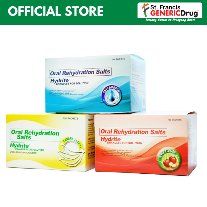 ORS Granules fo Solution Sachet (Hydrite®) 10s Lazada PH