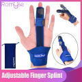 Romyse Adjustable Finger Splint Joints Fractures Stabilizer Trigger Finger Hand Support Recovery Brace Protection Fix Injury Aid Tool. 