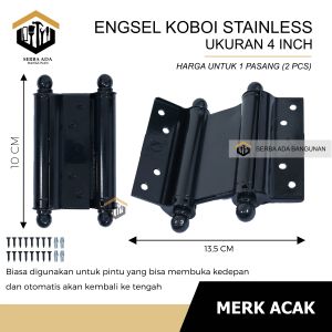 Engsel Koboy 3" 4" Cowboy Koboi - High Quality Double Action Spring Hinges