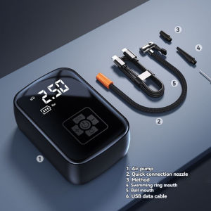 Wireless Car Air Compressor Electric Tire Inflator Pump for Motorcycle Bicycle Boat AUTO Tyre Balls