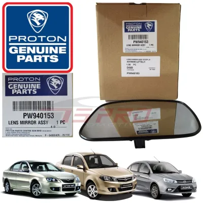 Proton New Saga VVT 16Y FLX Persona Elegance (Signal) Genuine Left Passenger Side Mirror Glass Cermin Sisi Kiri PW940153