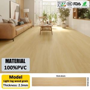 ⚒️2.3mm Thickness⚒️pvc vinyl flooring spc vinyl floor sticker 2.3mm thickness vinyl floor sticker waterproof wear-resistant vinyl wood flooring 36pcs=5㎡ wood vinyl flooring pvc self adhesive home flooring decor 地板貼 长条地板革