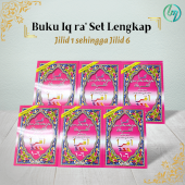 Buku Iq raaa Jilid 1 Hingga Jilid 6/Set Lengkap/Murah & Berkualiti