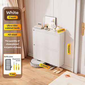 GAA Ultra Thin Flip Bucket Shoe Cabinet For Home Use New Small-Sized And Thin Shoe Rack Entrance Cabinet