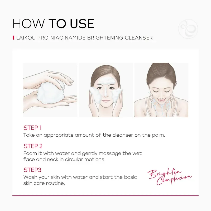 Laikou Pro Niacinamide Brightening Cleanser