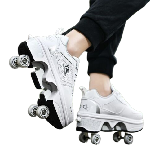 Sepatu Roda Casual Skate Kick Roller Shoes Impor Viral Terbaru