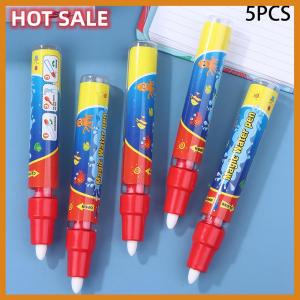 🔥🔥🔥dingdaocunz 5PCS Magical Water Drawing Pen Toy Pen Kid Painting Water Writing Mat Pen Doodle Pens Replacement Tool Education Toy For Kids