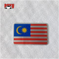 BuyV Malaysian Flag Sticker Aluminum Decal Self-adhesive Malaysia Flag Emblems Universal For Car Motorcycle Perodua Proton SYM. 