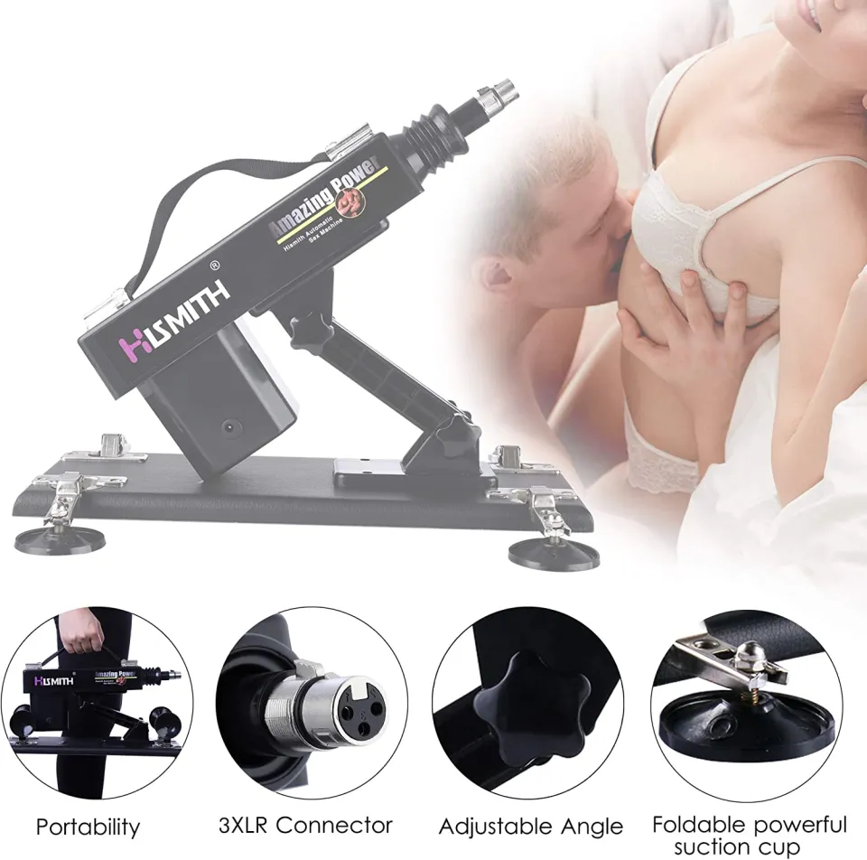 Premium Quality Hot Sale Hismith Sex Machine Automatic Love Machine With 3XLR  Connector, Fucking Machine With 7 Thrusting Machine Attachments, Adju