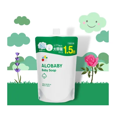 Alobaby Baby Soap Refill (400Ml) - Organic
