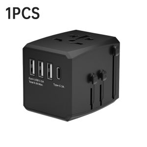 [SG Seller] Universal Compact Travel Adapter Wall Plug with USB PD ports