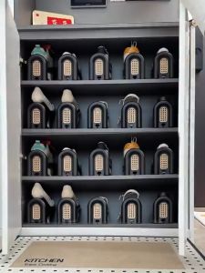 Shoe Rack Vintage Durable Style Adjustable Space Saving Double Layered Imitation Rattan Shoe Stand