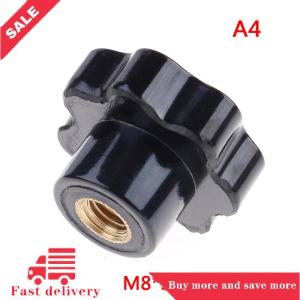 [COD] Plastic M4 M5 M6 M8 female thread seven star shaped head clamping nuts knob
