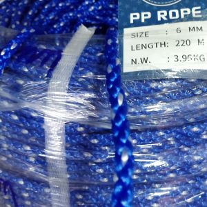 [ROLL] PE rope Biru Blue PE rope 6mm 8mm 10mm 12mm 14mm 16mm / Tali PE Tali Hijau Kuality Baik Polyethylene Rope [220m per roll] Pe Rope Orange Tali Oren