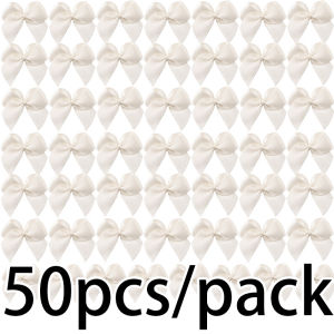 (50 pcs) 2.5x2.5cm Colorful nơ ruy băng kích thước nhỏ ruy băng satin polyester bow Hoa Thủ Công Trang trí phụ kiện tóc tự làm