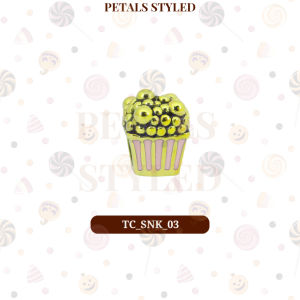 【PETALS_STYLED】 Titanium Snack Series Charm For Bracelet