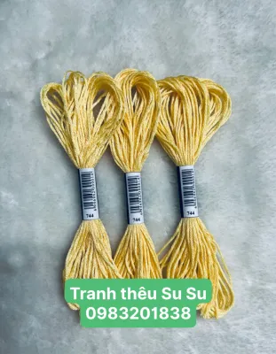 Chỉ cotton thêu tranh chữ thập mã DMC các mã chỉ thêu từ 700 đến mã 799 (giá 1 tép)