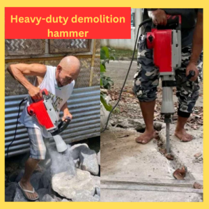 demollition jackhammer Blasting Hammer Rock Drill Plus Rotary Hammer Drill Electric Hammer Drill Rock Drill Gun Heavy Duty 4.9 64 Ratings 244 Sold
