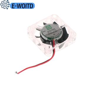 E-WOITD 40x40x10MM 4010 DC 5V 0.11A Brushless Fans With Blue LED Light For Heatsink Cooler Cooling Radiator For 3d Printer Parts Fan