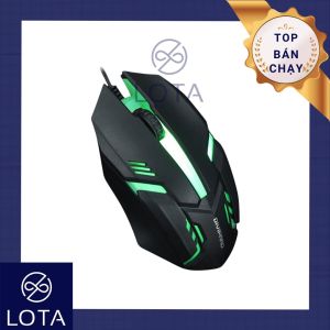 CHUỘT CHƠI GAME CHUYÊN NGHIỆP CÓ ĐÈN DIVIPARD OP-20 gaming mouse game mice for gamer chuột máy vi tính laptop có dây đẹp xịn chất lượng cao cấp học tập làm việc học sinh viên văn phòng giới trẻ game thủ chính hãng LOTA SHOP